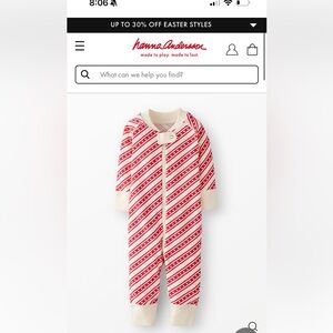 Hanna Andersson baby Pajamas